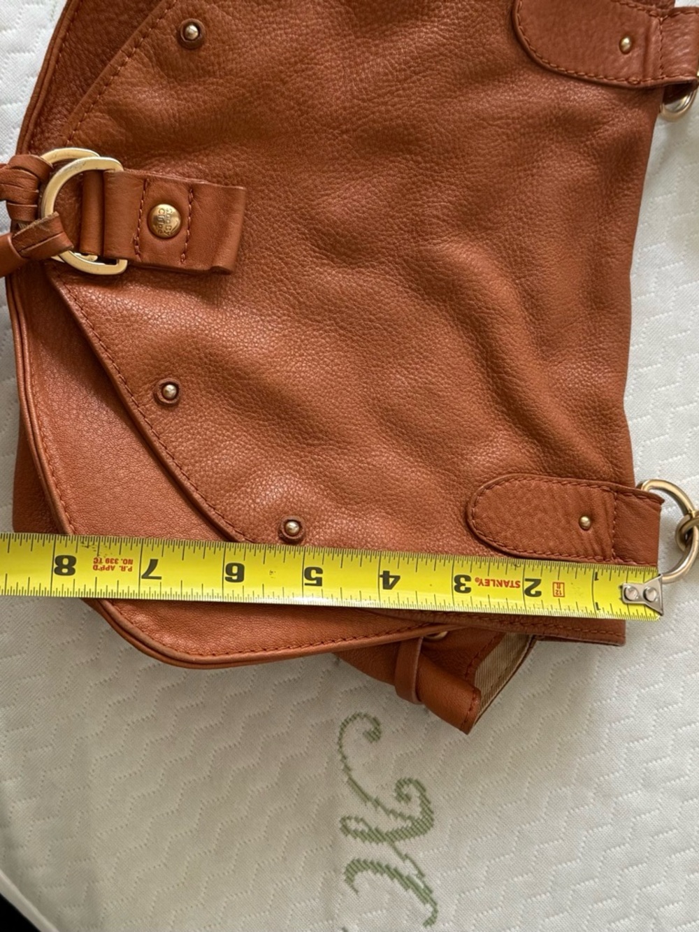 See By Chloe Brown Leather Crossbody Saddle Bag with Fringe - Picture 16 of 16